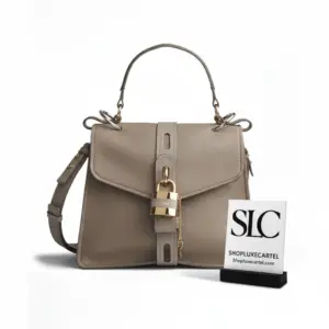 Medium Aby Day Padlock Top Handle Shoulder Bag 1188