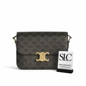 Medium Classic Shoulder Bag in Monogram Print Canvas 187362