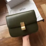 Medium-Classic-Shoulder-Bag-in-Polished-Box-Calfskin-189173-Army-Green-Medium-Classic-Shoulder-Bag-in-Polished-Box-Calfskin-189173-Army-Green-2.webp