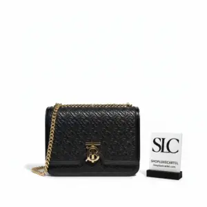 Medium Quilted Monogram Lambskin Flap Shoulder Bag 80149311