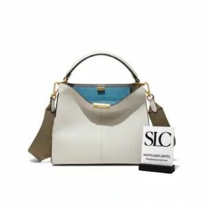 Medium Satchel Top Handle Shoulder Bag with Inner Pocket 8BN310