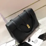 Medium-Soft-16-Satchel-Bag-in-Grained-Calfskin-195543-Black-Medium-Soft-16-Satchel-Bag-in-Grained-Calfskin-195543-Black-5.webp