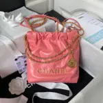Mini-22-Drawstring-Shoulder-Bag-in-Shiny-Calfskin-AS3980-Pink-Mini-22-Drawstring-Shoulder-Bag-in-Shiny-Calfskin-AS3980-Pink-1.webp