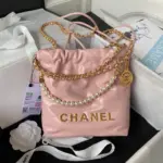 Mini-22-Handbag-in-Shiny-Crumpled-Calfskin-with-Pearls-AS4416-Pink-Mini-22-Handbag-in-Shiny-Crumpled-Calfskin-with-Pearls-AS4416-Pink-1.webp