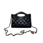 Mini-31-Shopping-Bag-Chain-Clutch-in-Shiny-Lambskin-AS3656-Black-Mini-31-Shopping-Bag-Chain-Clutch-in-Shiny-Lambskin-AS3656-Black-1.webp