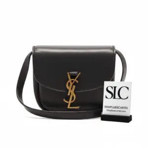 Mini Kaia Plaque Crossbody Leather Satchel Shoulder Bag 623097