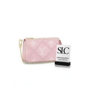 Mini Pochette Accessoires Chain Pouch with Monogram Print M81140