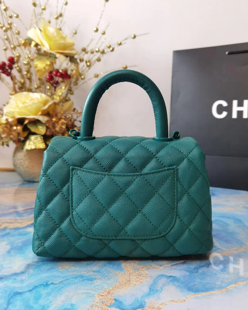 Mini-Top-Handle-Flap-Bag-in-Ultra-Matte-Calfskin-AS2215-Green-Mini-Top-Handle-Flap-Bag-in-Ultra-Matte-Calfskin-AS2215-Green-3.webp