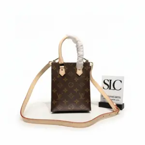 Mini Top Handle Tote Bag in Monogram Canvas M69846