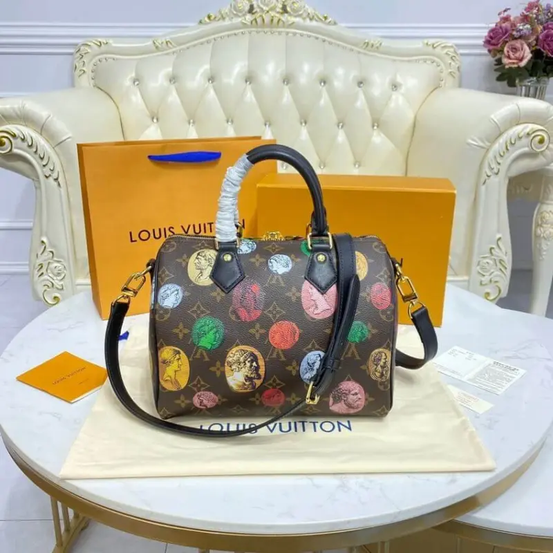 Monogram-Cameo-Printed-Speedy-Shoulder-Satchel-Bag-25-M45910-4.webp