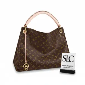 Monogram Canvas Artsy MM Hobo Shoulder Bag M40249