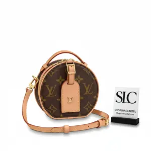 Monogram Canvas Mini Round Boite Chapeau Crossbody Bag M44699
