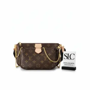 Monogram Canvas Multi-Pouch Crossbody Bag Accessory Set M44813 M44840