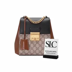 Monogram Canvas Padlock Flap Top Travel Backpack 498194