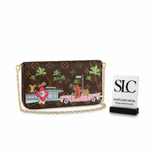 Monogram Canvas Pochette Felicie Chain Crossbody Bag M80859