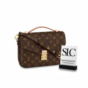 Monogram Canvas Pochette Metis Crossbody Shoulder Bag M40780