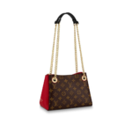 Monogram-Chain-Strap-Shoulder-Handbag-with-Tassel-M43775-M43776-M43777-M44299-Red-Monogram-Chain-Strap-Shoulder-Handbag-with-Tassel-M43775-M43776-M43777-M44299-Red-1.webp