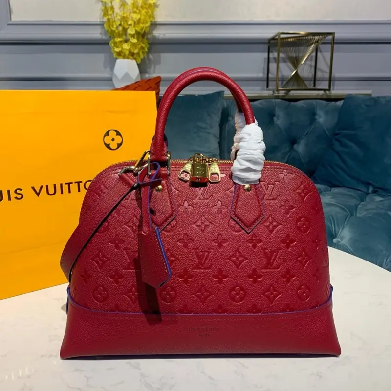 Monogram-Embossed-Top-Handle-Dome-Satchel-Bag-M44832-M44834-Red-Monogram-Embossed-Top-Handle-Dome-Satchel-Bag-M44832-M44834-Red-1.webp