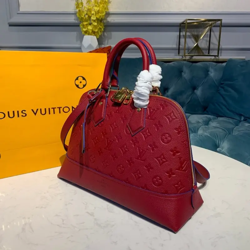 Monogram-Embossed-Top-Handle-Dome-Satchel-Bag-M44832-M44834-Red-Monogram-Embossed-Top-Handle-Dome-Satchel-Bag-M44832-M44834-Red-2.webp