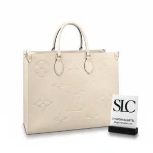 Monogram Empreinte Onthego GM Large Tote Shoulder Bag M44925 M45081