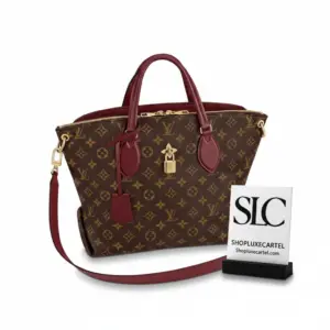 Monogram Flower Zipped MM Top Handle Shoulder Tote M44347 M44348 M44360