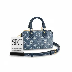 Monogram Jacquard Denim Nano Speedy Mini Boston Bag M81168 M81213