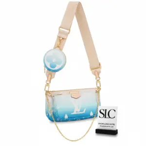 Monogram Multi-Pouch Crossbody Bag with Strap M57633 M57634