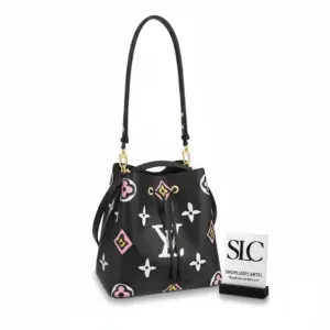 Monogram Pattern Bucket Style Shoulder Bag Néonoé MM M45821 M45822