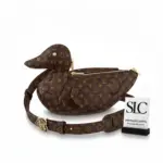 Monogram-Print-Canvas-Novelty-Duck-Shape-Crossbody-Bag-M45990-1.webp