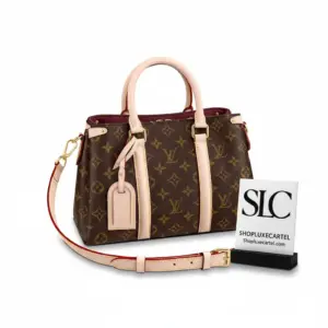 Monogram Print Canvas Top Handle Satchel Bag M44815