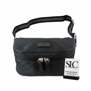 Monogram Print Guccissima Nylon Waist Crossbody Fanny Pack 449182