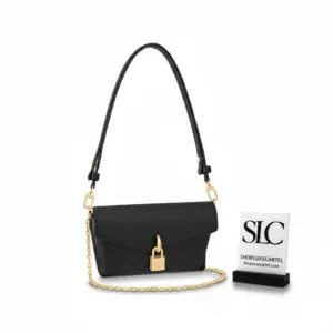 Monogram Print Padlock On Strap Crossbody Pouch M80682 M80819