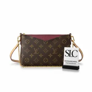 Monogram Print Pallas Crossbody Chain Clutch Bag M41638 M41639 M44058 M44037