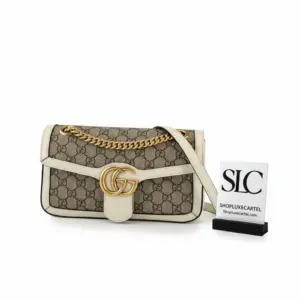 Monogram Print Quilted Flap Small Shoulder Crossbody Bag 443497