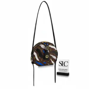 Monogram Print Round Crossbody Boite Chapeau Souple Bag M45095