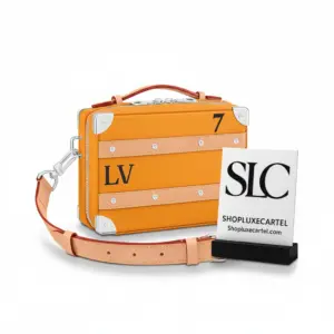 Monogram Print Soft Trunk Messenger Bag with Handle M59669