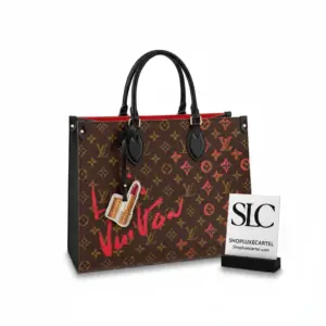 Monogram Print Two-Way Top Handle Tote Bag MM M45888