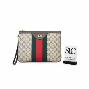 Monogram Supreme Canvas Flat Toiletry Travel Pouch 449479