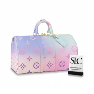 Monogram Travel Keepall 50 Duffel Bag in Sunrise Pastel M59943