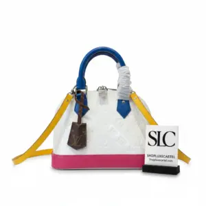 Monogram Vernis Epi Leather Alma BB Top Handle Bag M91606