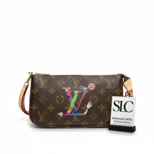 Multi-Color Monogram Print Pochette Accessoires Pouch Bag M51980