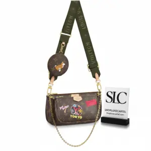 Multi Pochette Crossbody Shoulder Bag World Tour Accessories M44813