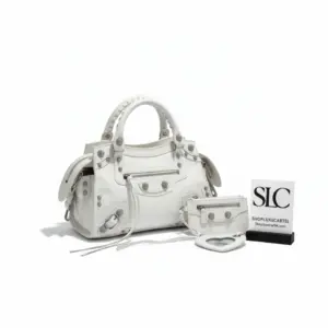 Neo Cagole City Handbag Embellished With Sparkling Rhinestones 638515