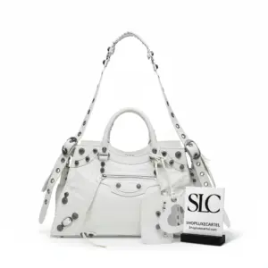 Neo Cagole City Studded Motorcycle Top Handle Bag 638515