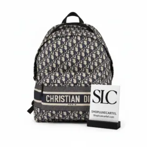 Oblique Jacquard Travel Style Backpack with Top Handle M6104