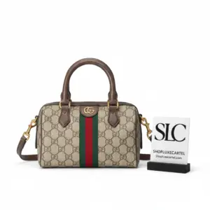 Ophidia GG Web Stripe Mini Top Handle Bag 772053