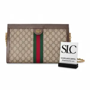 Ophidia Monogram Canvas Medium Flap Shoulder Bag 503876