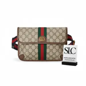 Ophidia Supreme Canvas Monogram Small Belt Bag 752597