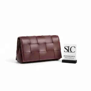 Padded Maxi Woven Cassette Crossbody Shoulder Bag 578004