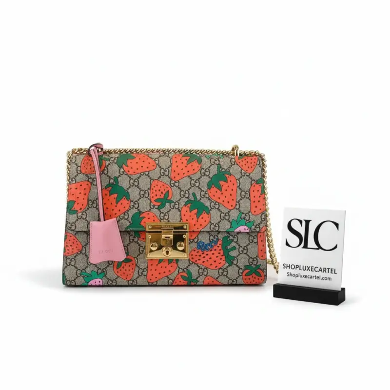 Padlock-GG-Strawberry-Print-Medium-Chain-Shoulder-Bag-409486-1.webp